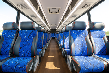 Bossier City Charter Bus Inside