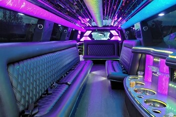 Bossier City Limo Interior