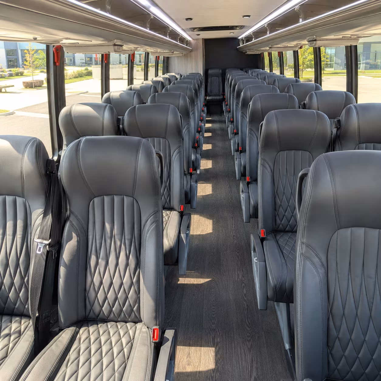 bossier city corporate event transportation onboard seating