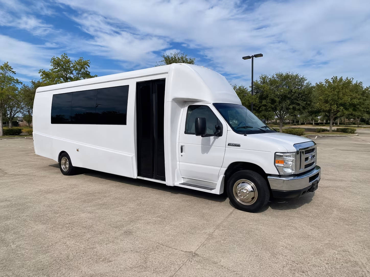 bossier city party bus booking step 1
