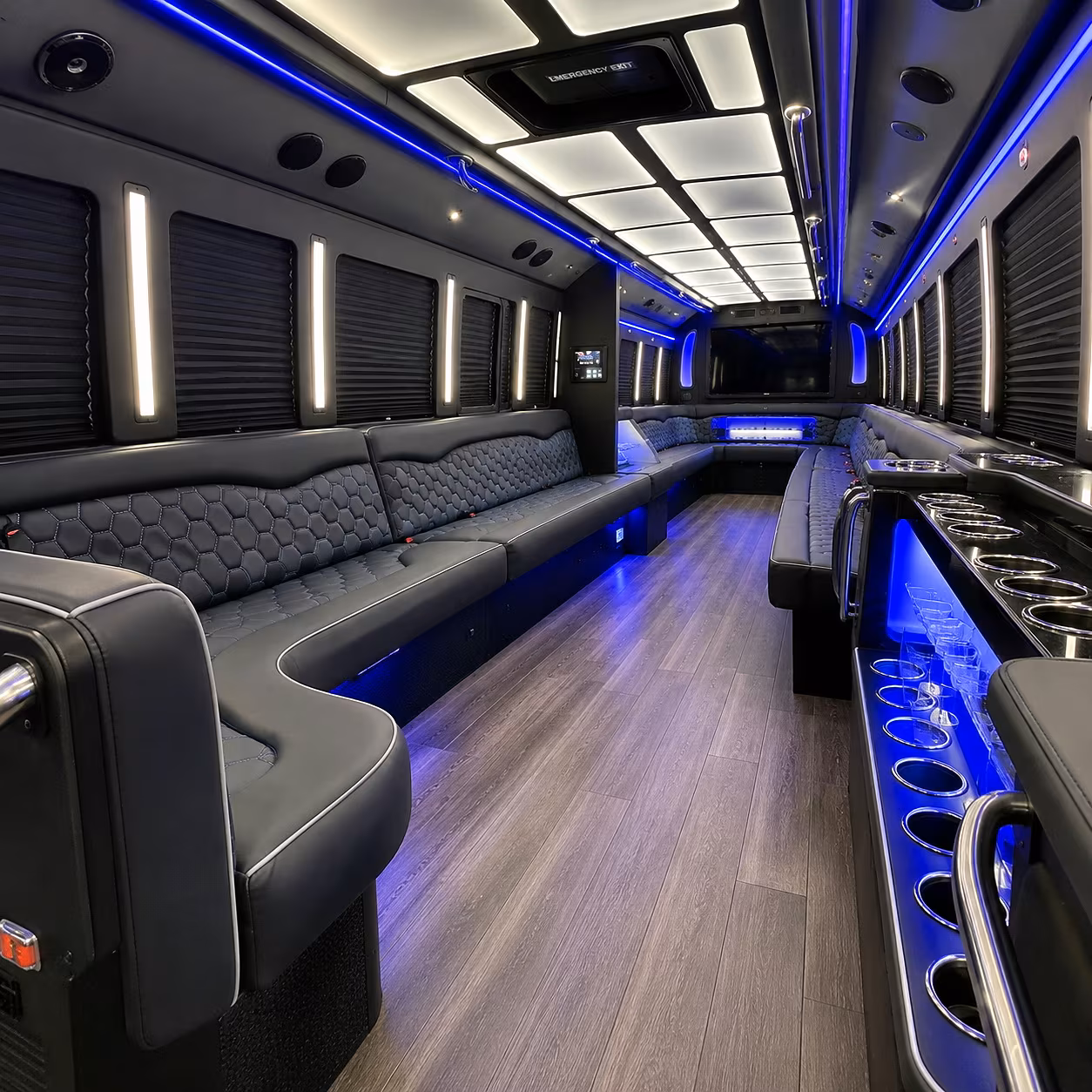 bossier city party bus rentals inside