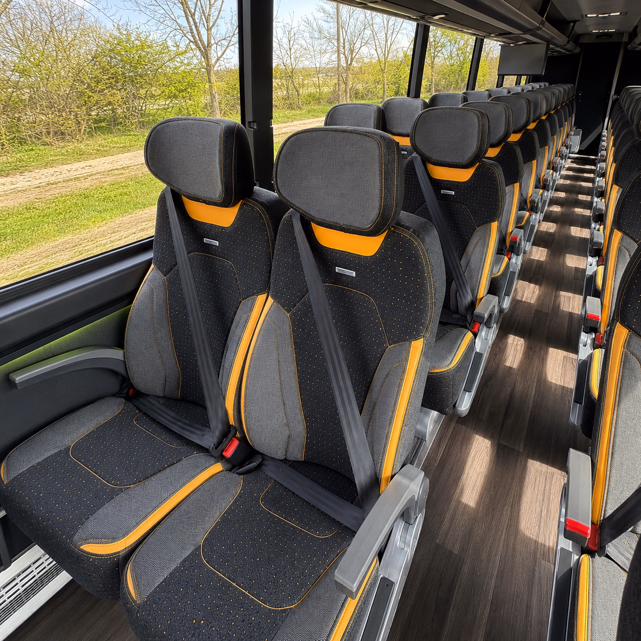 bossier city prom transportation onboard seating