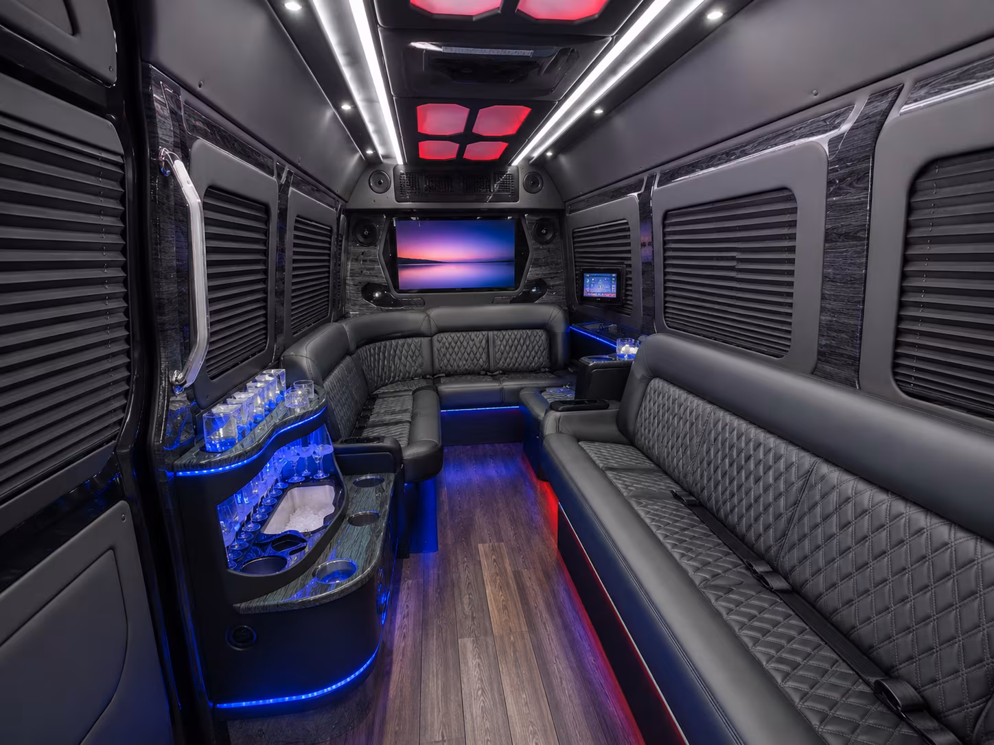 long distance bus rentals for military rotations between barksdale and fort polk